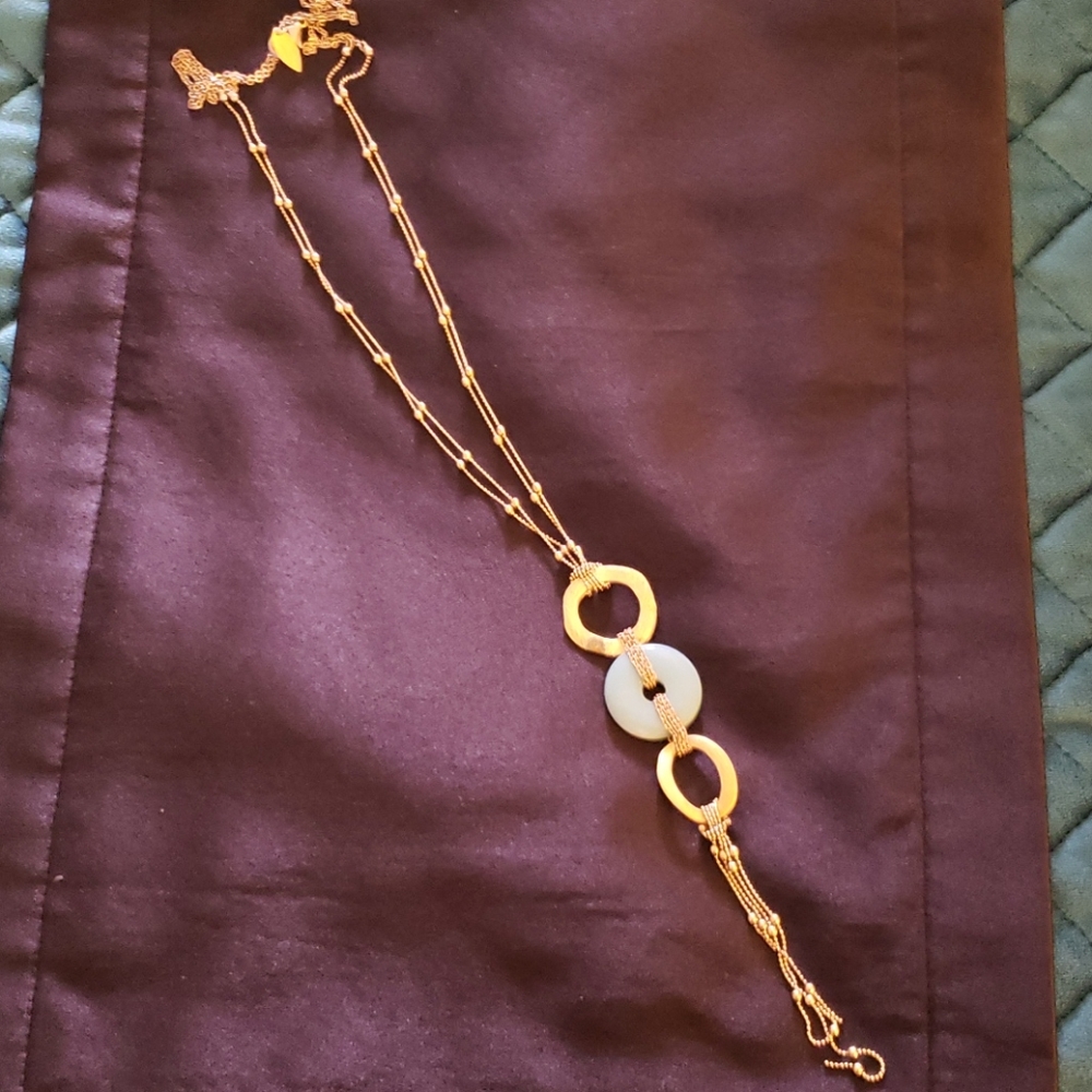 Coldwater Creek gold necklace